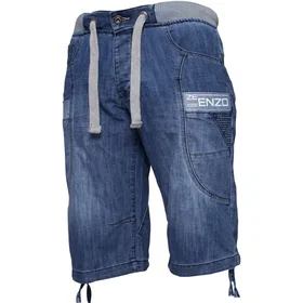 Enzo Elasticated Denim Shorts 7" (Men's)