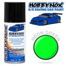 Hobbynox R/C Racing Car Paint Neon Green 150 ml