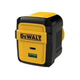 Dewalt DWT1310873 2-Port Europa PD Väggladdare med USB-C och USB-A 49.5W