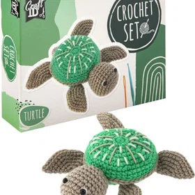 Craft ID Turtle Crochet Kit