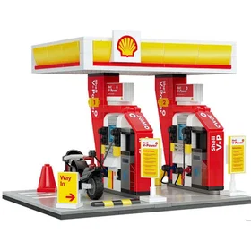 CaDa Shell Retail Station Mini Byggset C66028W