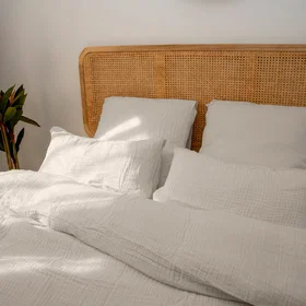 Emma Drap Housse Coton Gaze 160x200cm