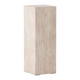 VIND Sidebord Ramsvik Beige 23 x 23 x 65 cm