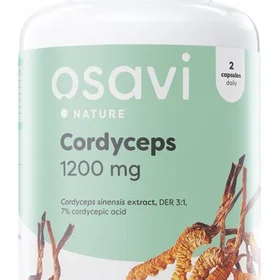 Osavi Cordyceps 1200mg 120 Capsules
