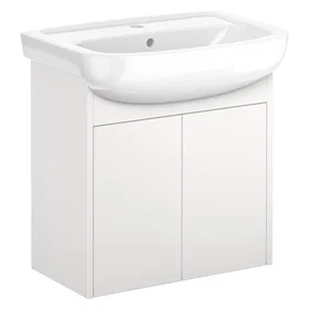Gustavsberg Graphic Base Vanity Cabinet 55cm White