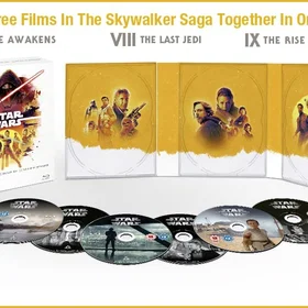 Star Wars Trilogy: Episodes VII, VIII and IX (6 Blu-Ray)