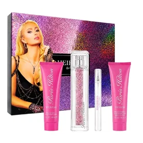 Paris Hilton Heiress EdP Gavesæt (EdP 100ml, EdP 10ml, Kroppslotion 90ml, Duschgel 90ml)