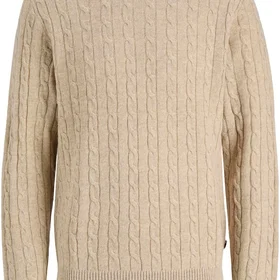 Jack & Jones Jprblawinter Cable Knit Crew Shirt (Men's)
