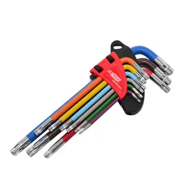 AWTOOLS AW35048BL Insexnøkler T10-T50 9pcs