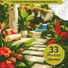 PAISAJES De Jardines Färgläggningsbok för Vuxna