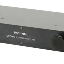 Citronic Conditionneur d'alimentation CPD-8C 8-Way IEC Noir