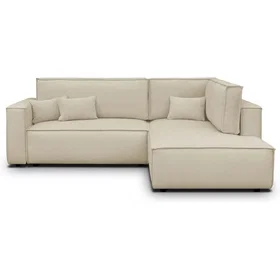 Homifab Canapé d'angle convertible (3-Places)