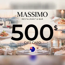 Massimo Restaurant & Bar Gift Card 500 AUD