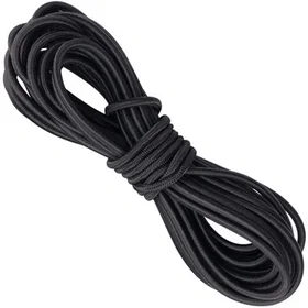 Lalizas Marine Shock Cord 200 Rope Svart 10.0 mm