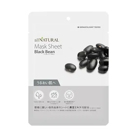 ALL NATURAL Blackbean Sheet Mask 25g