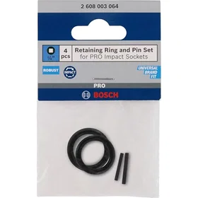 Bosch 2608003064 Retaining Ring and Pin Set 1/4"