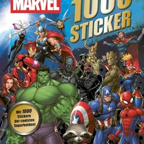 Nelson Verlag Marvel Superhjältar Klistermärkespussel 1000st