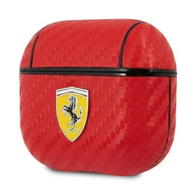 CT Scuderia Ferrari Carbon AirPods 3 Case with Keyring