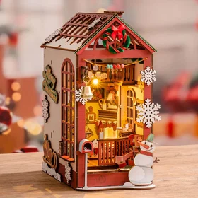 Rolife Book Nook Christmas Indoor Scene (TGC07)
