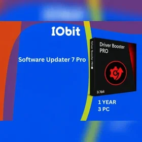 IObit Software Updater 7 Pro Verktygsprogramvara 3 PC