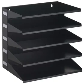 Durable 336001 Tool Box 5 Compartments Black