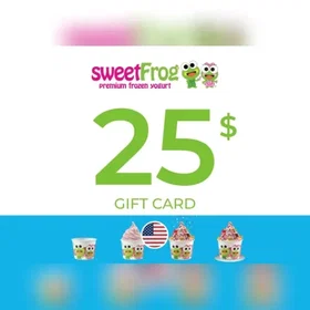 SweetFrog Gavekort 25 USD