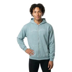Karl Kani Autograph Heavy Full Zip Sweatshirt (Herr)