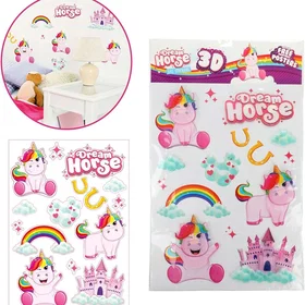 Dream Horse Unicorn Väggdekalkar