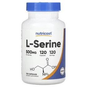Nutricost L-Serine 500mg 120 Capsules