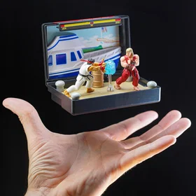 Console Heroes Street Fighter Playset Ryu Ken 0990311800034