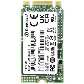 Transcend MTE460T-I M.2 PCIe 3.1 NVMe SSD 512GB
