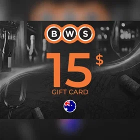 BWS Gavekort 15 AUD Key - AUSTRALIA
