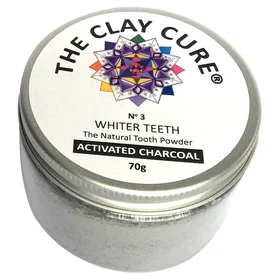The Clay Cure Nr. 3 Aktiveret Kul Tandpasta 70g