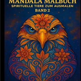 Krafttiere Mandala Malbuch Band 2
