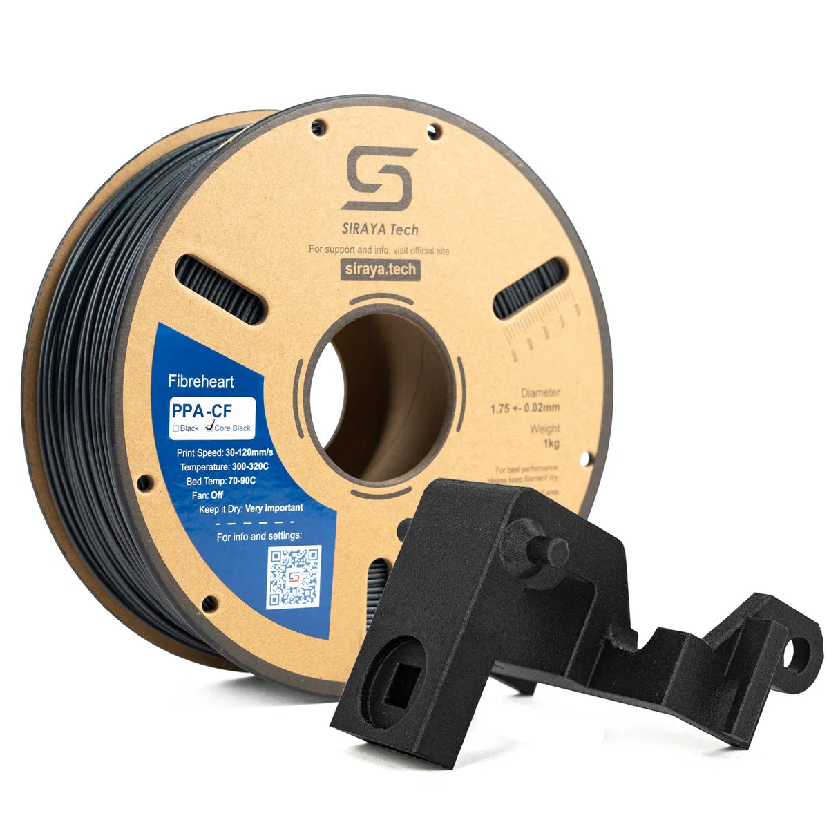 Siraya PPA-CF Core Black 1.75mm 1kg