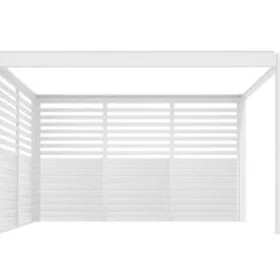 Proloisirs Claustra pour pergola 4M blanc