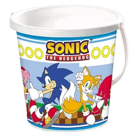 Mondo Toys Bucket Sonic The Hedgehog Water & Beach Bucket 17cm Multicolor Plasti