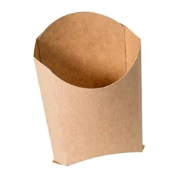 Notpla Small Chip Scoops Kraft 500ml 173x123x41mm (500)