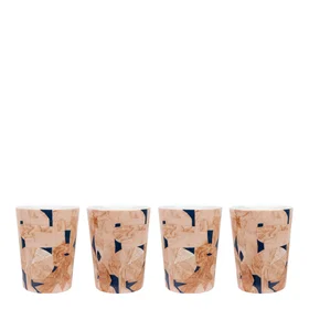 ICONCUPS Marie Olsson Nylander Bruno Pink Muki 25cl 4-pack