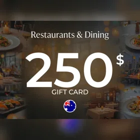 Restaurants & Dining Gavekort 250 AUD