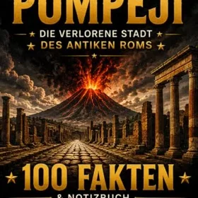 Pompeji Anteckningsbok A5 Linjerad