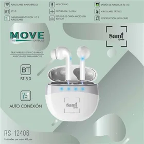 Sami Rs12406 Trådlösa in-ear hörlurar