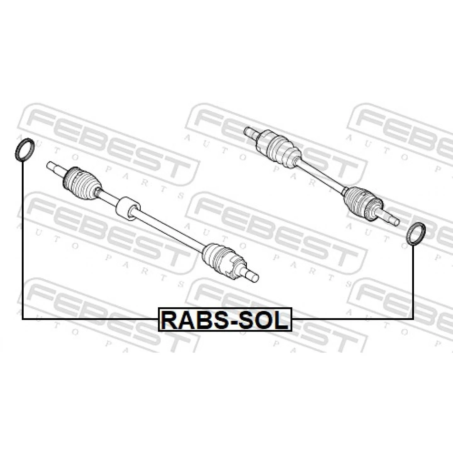 Febest Sensorring RABS-SOL