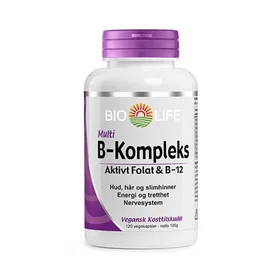 Bio-Life Multi B Kompleks 120 Kapsler