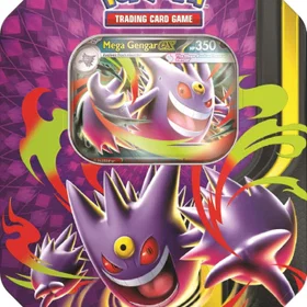 Pokémon TCG Mega Moonlit Tin Mega Gengar ex