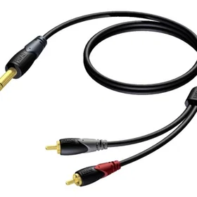 Procab RCA till RCA Kabel 1.5m CLA719/1.5