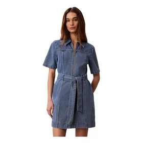 Calvin Klein Jeans Radio Belte Skjortekjole