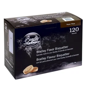 Bradley Smoker BBQ-BTPC120 Pecan Briquettes 120pcs