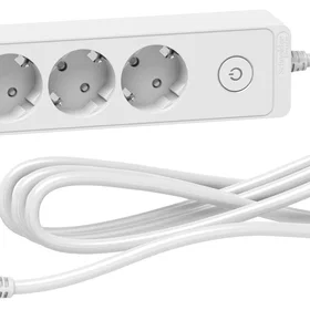 Schneider Electric ST943U3W 3-Way Power Strip 3m 1039824