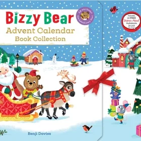 Nosy Bizzy Bear Advent Kalenteri Kirjaston kokoelma